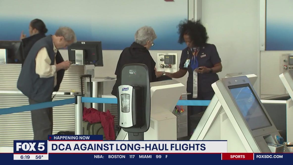 DCA against long-haul flights